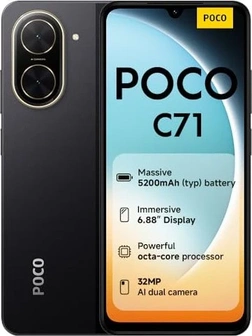 Xiaomi Poco C71 128GB Black