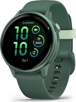 Garmin vivoactive 6 metallic jasper green/jasper green