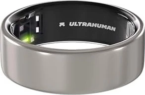 Ultrahuman ring Air raw titanium
