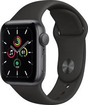 Apple Watch SE (GPS) 40mm space grey with sport wristlet black