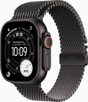 Apple Watch Ultra 3 black with Milainaise-Wristlet Small black