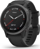 Garmin Fenix 6S Sapphire carbon grey dlc/black