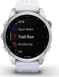 Garmin Fenix 7S silver/whitestone