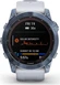 Garmin Fenix 7X Sapphire solar blue dlc titan/whitestone