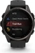 Garmin Fenix 8 43mm Sapphire carbon grey/black-pebble grey silicone