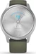 Garmin vivomove Style activity tracker moss/silver