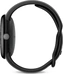 Google pixel Watch 4 (LTE) 41mm Matte Black with sport wristlet Obsidian