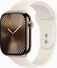 Apple Watch Series 10 (GPS + cellular) 46mm Titan gold...