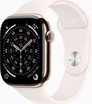 Apple Watch Series 11 (GPS + cellular) 46mm Titan gold...
