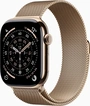 Apple Watch Series 11 (GPS + cellular) 46mm Titan gold...