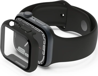 Belkin ScreenForce antimicrobial TemperedCurve 2-in-1-display protection with protection rim для Apple Watch (40mm/41mm) чорний