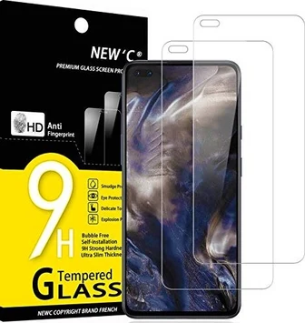 NEW'C bulletproof glass для OnePlus Nord, 2-pack