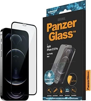 PanzerGlass Edge-to-Edge case Friendly для Apple iPhone 12 Pro/iPhone 12 чорний