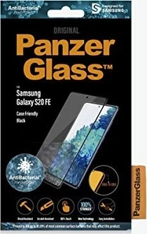 PanzerGlass Edge-to-Edge case Friendly AntiBacterial для Samsung Galaxy S20 FE чорний