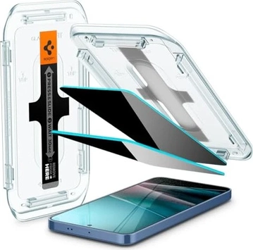 Spigen glass.tR EZ Fit Privacy Screen Protector для Samsung Galaxy S25, 2-pack