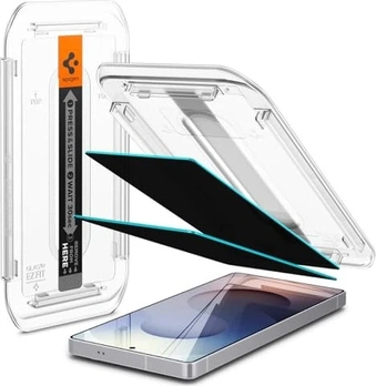 Spigen glass.tR EZ Fit Privacy Screen Protector для Samsung Galaxy S25 Ultra, 2-pack