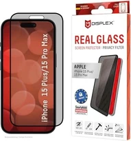 Displex Real glass full cover Privacy для Apple iPhone 15 Pro Max