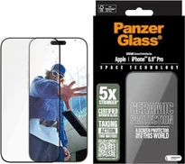 PanzerGlass Ceramic Screen Protector ultra wide Fit для Apple iPhone 16 Pro Max