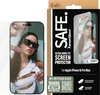 PanzerGlass Safe Screen Protector ultra wide Fit для Apple iPhone 16 Pro Max