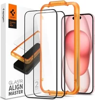 Spigen Screen Protector glass.tR AlignMaster для Apple iPhone 15 Plus