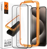 Spigen Screen Protector glass.tR AlignMaster для Apple iPhone 15 Pro Max