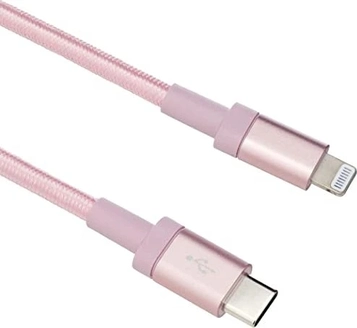 AmazonBasics USB-C-on-Lightning кабель 1.82m rose gold