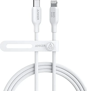 Anker 541 USB-C to Lightning кабель (bio-Based) 1.8m white