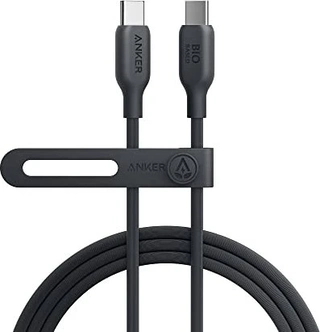 Anker 543 USB-C to USB-C кабель (bio-Based) 1.8m black