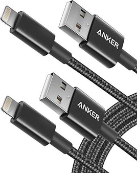 Anker Premium нейлоновий Lightning 1.80m black