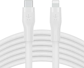 Belkin BoostCharge Flex USB-C/Lightning кабель 3.0m white