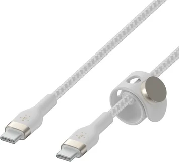 Belkin BoostCharge Pro Flex USB-C/USB-C cable 2.0m white