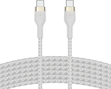 Belkin BoostCharge Pro Flex USB-C/USB-C cable 3.0m white