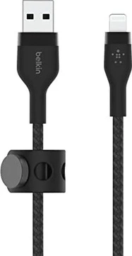Belkin BoostCharge Pro Flex USB-A/Lightning кабель 3.0m black
