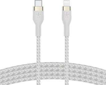 Belkin BoostCharge Pro Flex USB-C/Lightning кабель 2.0m white