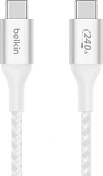 Belkin BoostCharge USB-C/USB-C 240W кабель 2.0m white