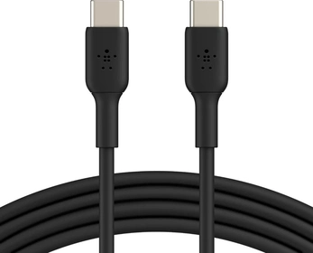 Belkin BoostCharge USB-C to USB-C кабель with strap 2.0m black