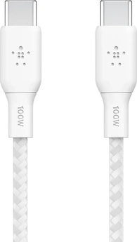 Belkin BoostCharge USB-C/USB-C 100W кабель 2.0m white