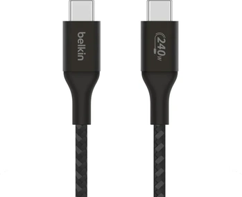 Belkin BoostCharge USB-C/USB-C 240W кабель 1.0m black