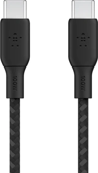 Belkin BoostCharge USB-C/USB-C 100W кабель 2.0m black