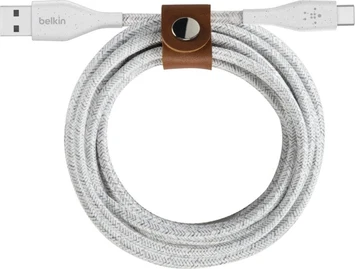 Belkin Duratek Plus USB-A/USB-C adapter cable 1.2m white