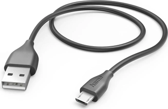 Hama кабель для зарядки USB-A/micro USB 1.5m black