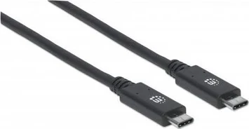 Manhattan USB 3.2 Gen 2 type-C cable 1.0m black