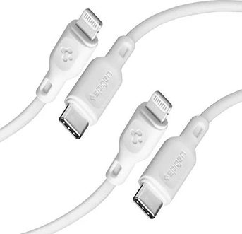 Spigen C10CL DuraSync USB-C on Lightning кабель 1m black