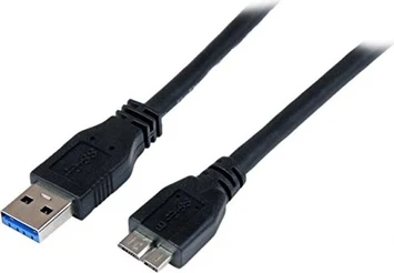 StarTech 1m certified USB 3.0 SuperSpeed cable A on Micro B black