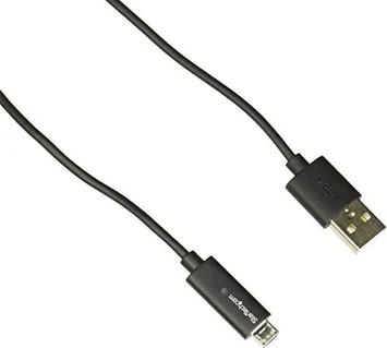 StarTech Micro USB cable with LED load indicator St/St 1m black