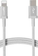 AmazonBasics USB-C-on-Lightning кабель 1.82m silver