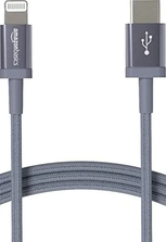 AmazonBasics USB-C-on-Lightning кабель 1.82m grey