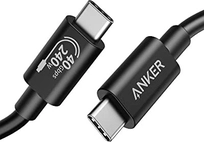 Anker 515 USB-C to USB-C кабель (USB4) 1m black