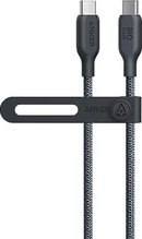 Anker 543 USB-C to USB-C кабель (bio-нейлоновий) 0.9m black