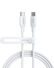 Anker 543 USB-C to USB-C кабель (bio-Based) 1.8m white